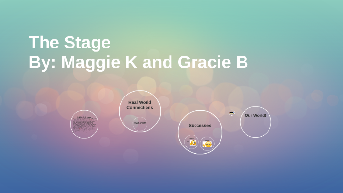The Stage by Gracie B on Prezi