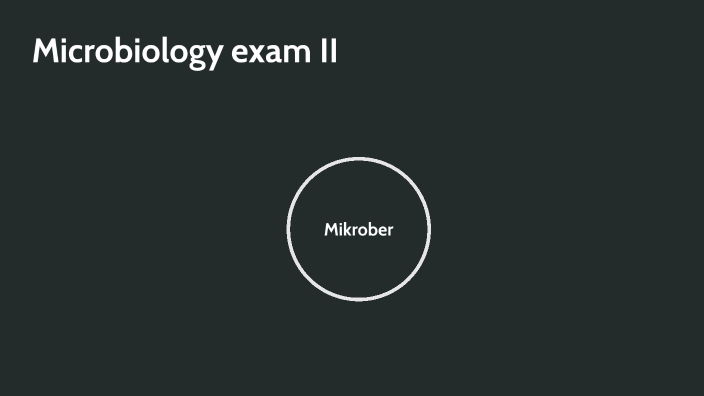 Microbiology Exam II By Vilmer Jansson On Prezi