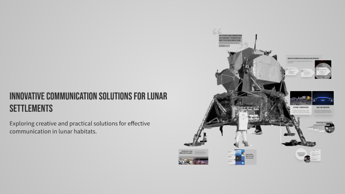 Innovative Communication Solutions for Lunar Settlements by Saaihah on ...
