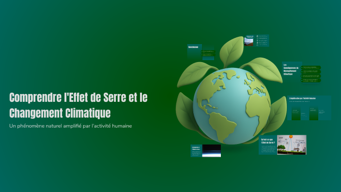 Comprendre l'Effet de Serre et le Changement Climatique by Sílvio ...