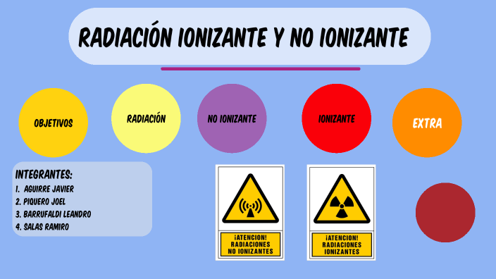 RADIACIÓN IONIZANTE Y NO IONIZANTE by javier Aguirre on Prezi