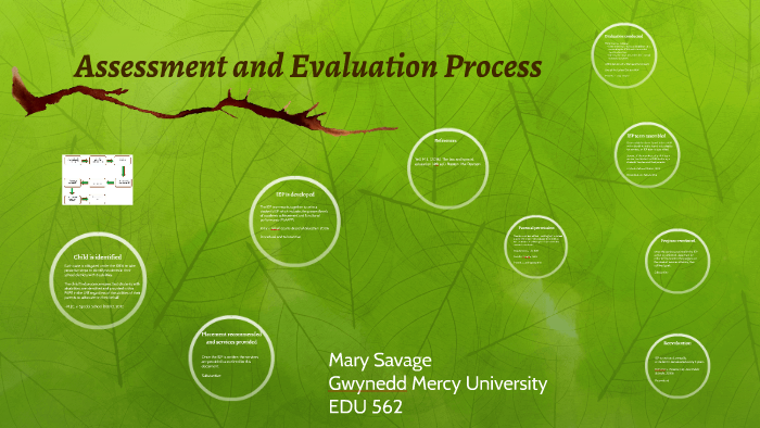 Assessment and Evaluation Process by Eliza Savage on Prezi