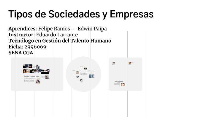 Tipos de Sociedades y Empresas by Felipe Ramos on Prezi
