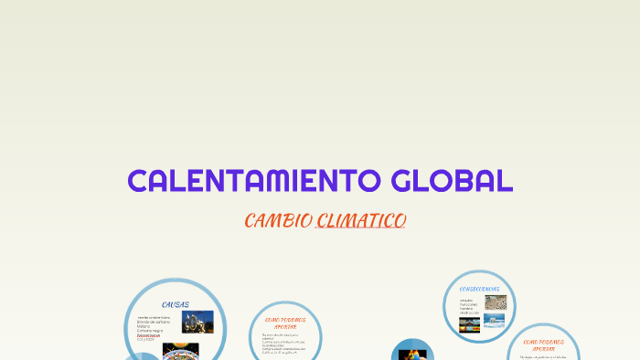 CALENTAMIENTO GLOBAL by SHELLY DAYANNA RAMIREZ SANDOVAL on Prezi