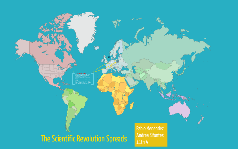 scientific revolution map