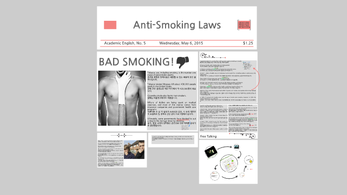 anti smoking laws essay