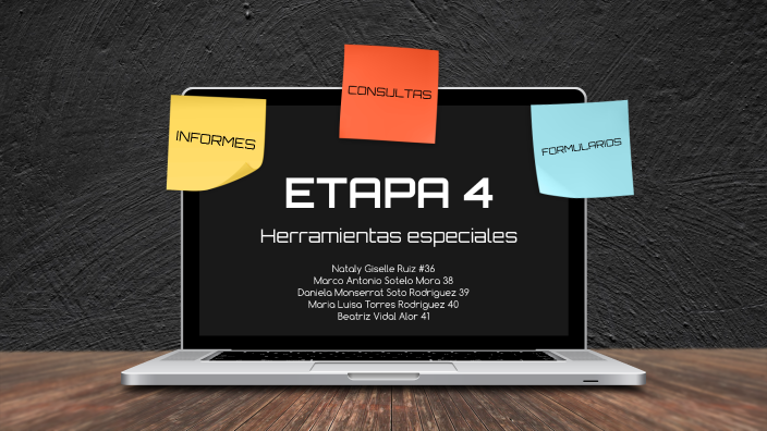 Base de Datos ETAPA 4 E7 by equipo 7 on Prezi