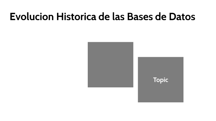 Evolucion historica de las Base de Datos by Maria Jose Diaz on Prezi