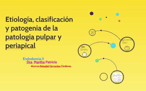 Etiología, clasificación y patogenia de la patologia pulpar by Sherry Brett