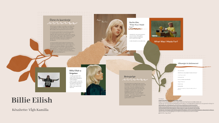Billie Eilish by Kamilla Vígh on Prezi