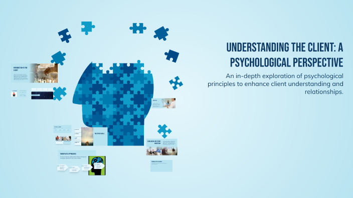 Understanding the Client: A Psychological Perspective by Rakeem Booker ...