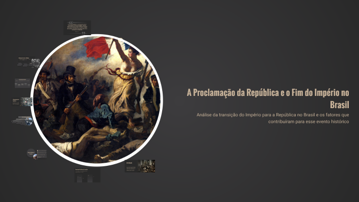 A Proclamação da República e o Fim do Império no Brasil by HAYALLA ...