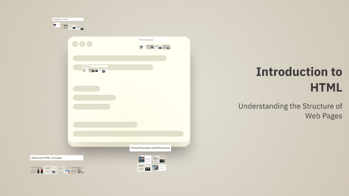 Introduction to HTML by Rishi Dwivedi on Prezi