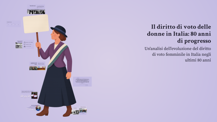 Il diritto di voto delle donne in Italia: 80 anni di progresso by ...