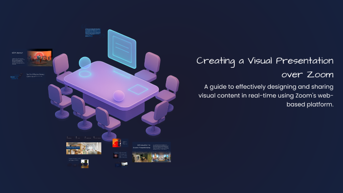 Zoom Visual Design Powerpoint Creating a Visual Presentation over Zoom by Cyera Younger on Prezi