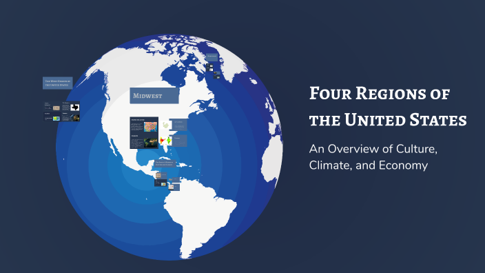 Four Regions of the United States by Mohlaroy Abdulxakimova on Prezi