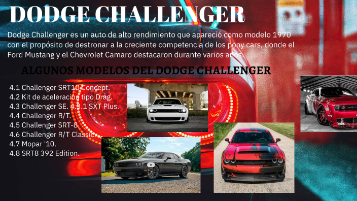 DODGE CHALLENGER by Bryan Velasquez on Prezi
