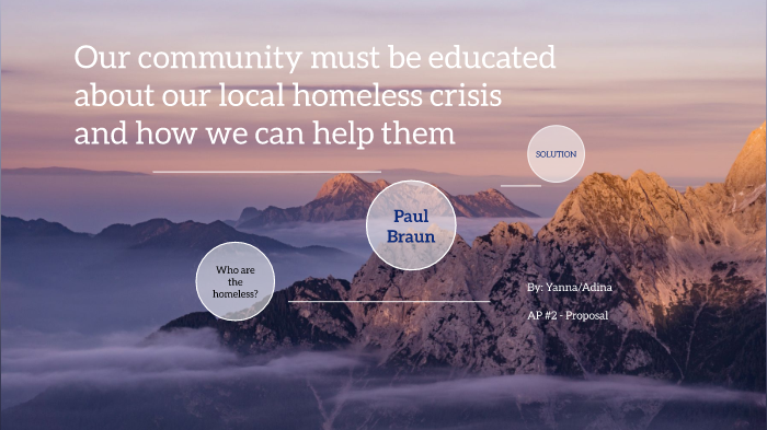 Homeless Proposal/Adina and Yanna by Adina Ralph on Prezi