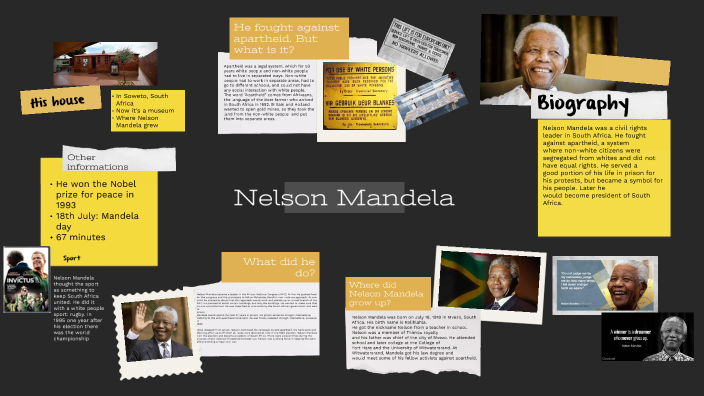 nelson mandela presentation prezi