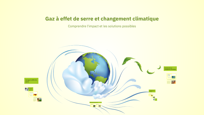Gaz à effet de serre et changement climatique by master CAGECC on Prezi