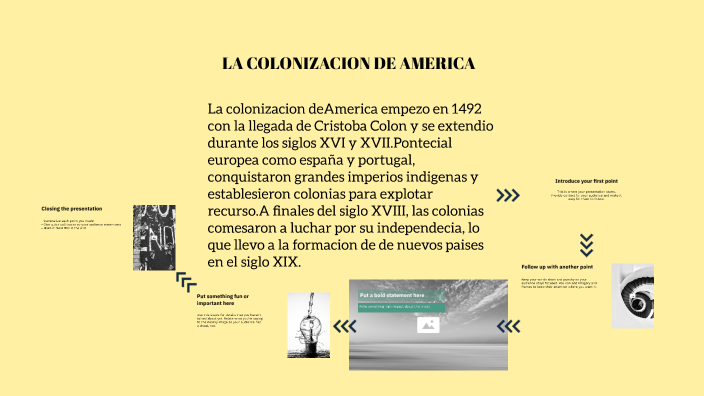 LA CONQUISTA DE AMERICA by Luis Chavez on Prezi