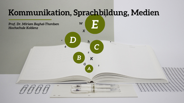 Kommunikation, Sprachbildung, Medien By Miriam Baghai-Thordsen On Prezi