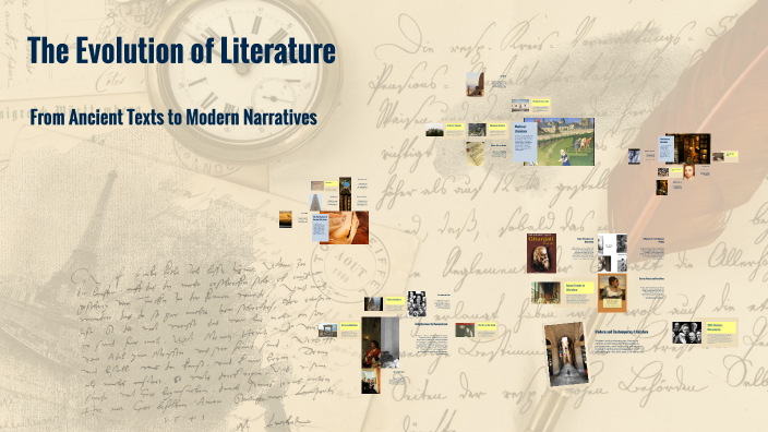 The Evolution of Literature by Franz Supilanas on Prezi