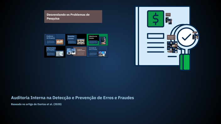 Auditoria Interna na Detecção e Prevenção de Erros e Fraudes by Fillip ...