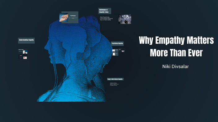 Why Empathy Matters More Than Ever by Niki Divsalar on Prezi