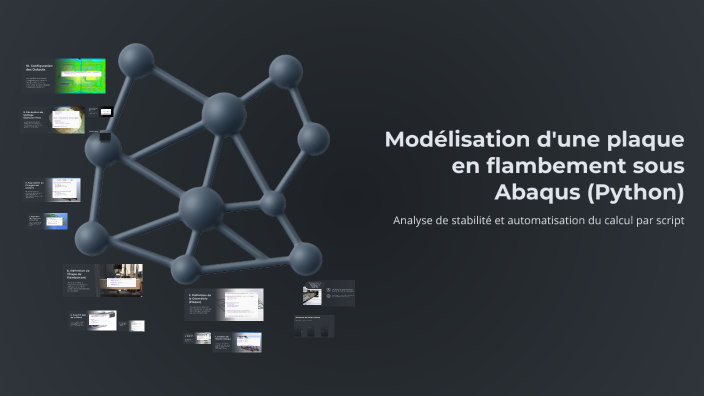 Modélisation d'une plaque en flambement sous Abaqus (Python) by bahrini ...