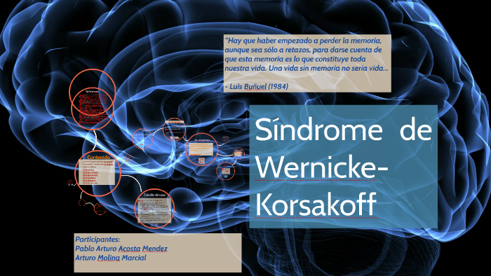 Síndrome de Wernicke-Korsakoff. by Paulo Amadeus on Prezi