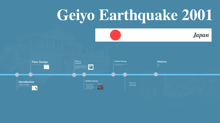 Geiyo Earthquake 2001 by Kingsley Zheng on Prezi