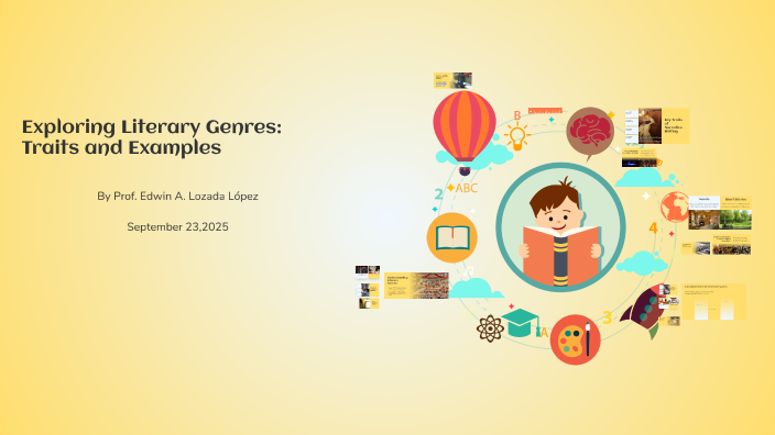 Exploring Literary Genres: Traits and Examples by Edwin Lozada on Prezi