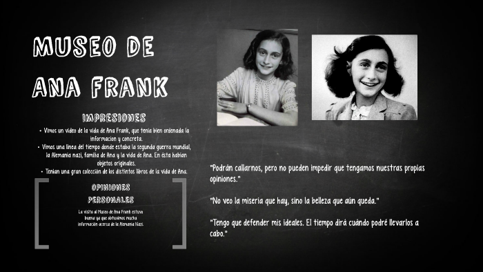 Museo de Ana frank by Esteban Palmisano on Prezi