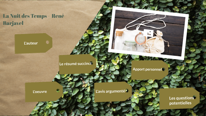 La nuit des temps, René Barjavel by Maë Rolland-Lecomte on Prezi