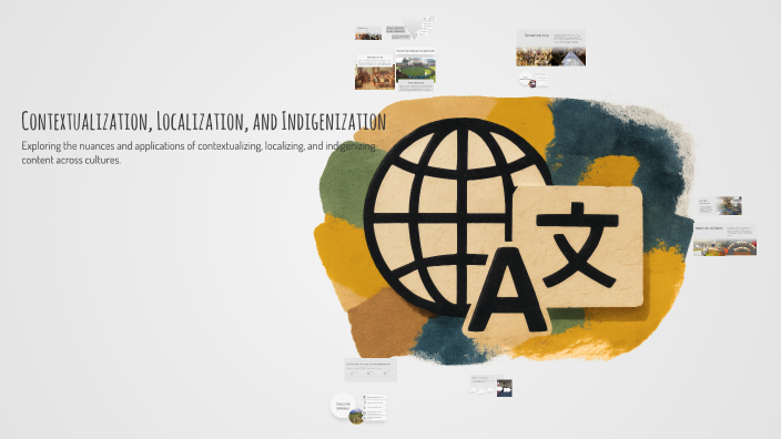 Localization And Indigenization Examples Contextualization, Localization, and Indigenization by Railyn Gullem on ...