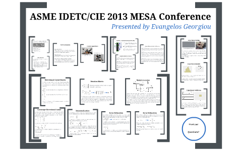 ASME IDETC/CIE 2013 Conference Presentation by Evangelos Georgiou on Prezi