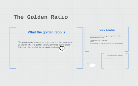 The Golden Ratio by Hailey Ghent on Prezi