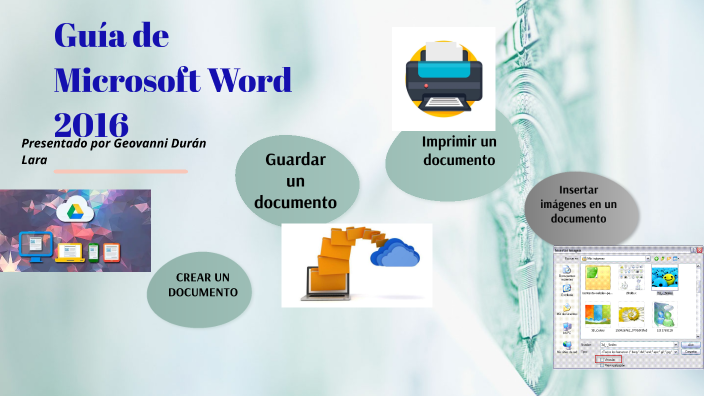 Guía De Microsoft Word 2016 By GEOVANNI DURÁN LARA On Prezi