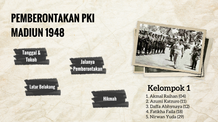 Pemberontakan PKI Madiun 1948 by Azumi Katz