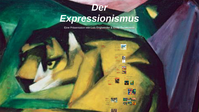 Der Expressionismus By Emily Gasierowski On Prezi