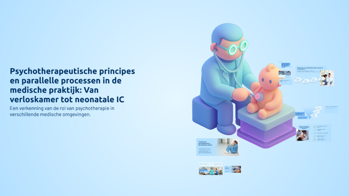 Psychotherapeutische principes en parallelle processen in de medische ...
