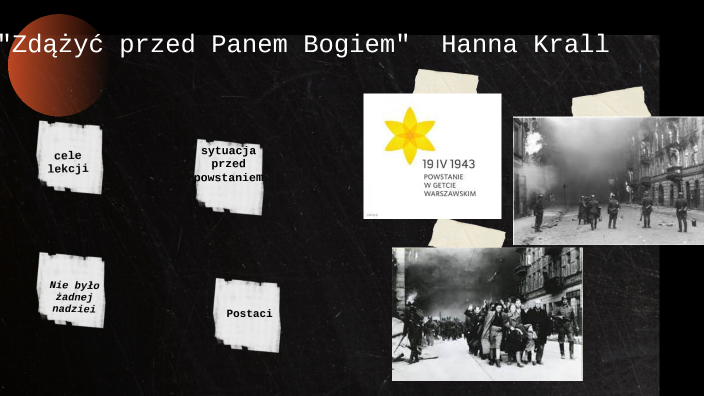 "Zdążyć przed Panem Bogiem" by Magda Mroczkowska on Prezi