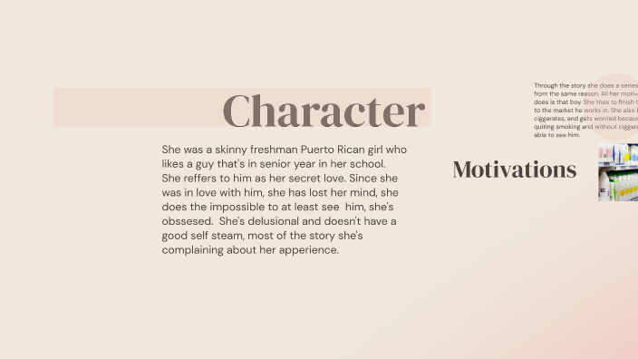 Character analysis by Ariana Ponce on Prezi