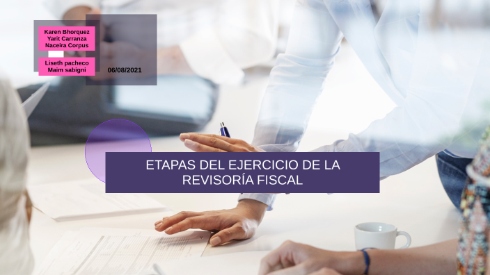 Etapas Del Ejercicio De La RevisorÍa Fiscal By Naceira Corpus On Prezi