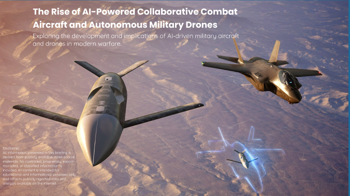 The Rise of AI-Powered Collaborative Combat Aircraft and Autonomous ...