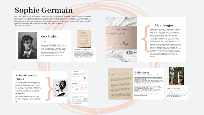 Sophie Germain Primes by Alexis Bauer on Prezi