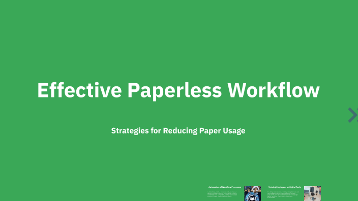 Paperless Workflow Examples Effective Paperless Workflow by Mmutlaq on Prezi