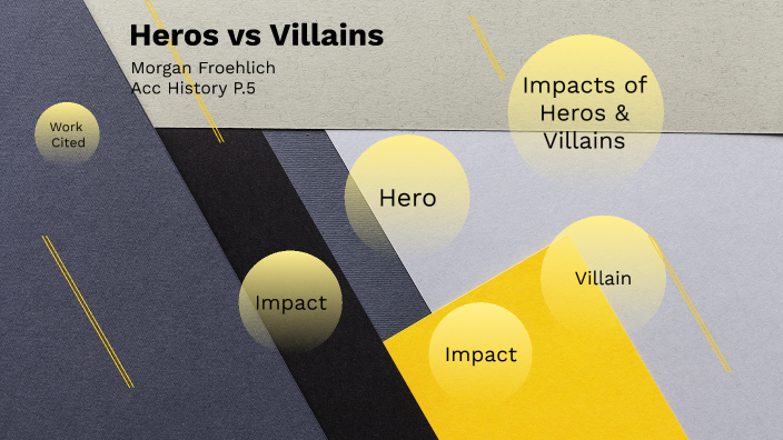 Heros vs Villains by Morgan Froehlich [STUDENT] on Prezi
