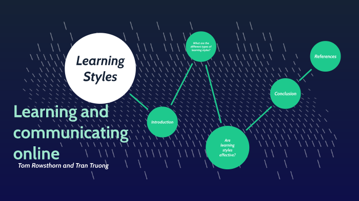 Learning styles by Jenny Truong on Prezi